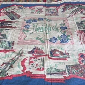 Vintage souvenir New York City Tablecloth
